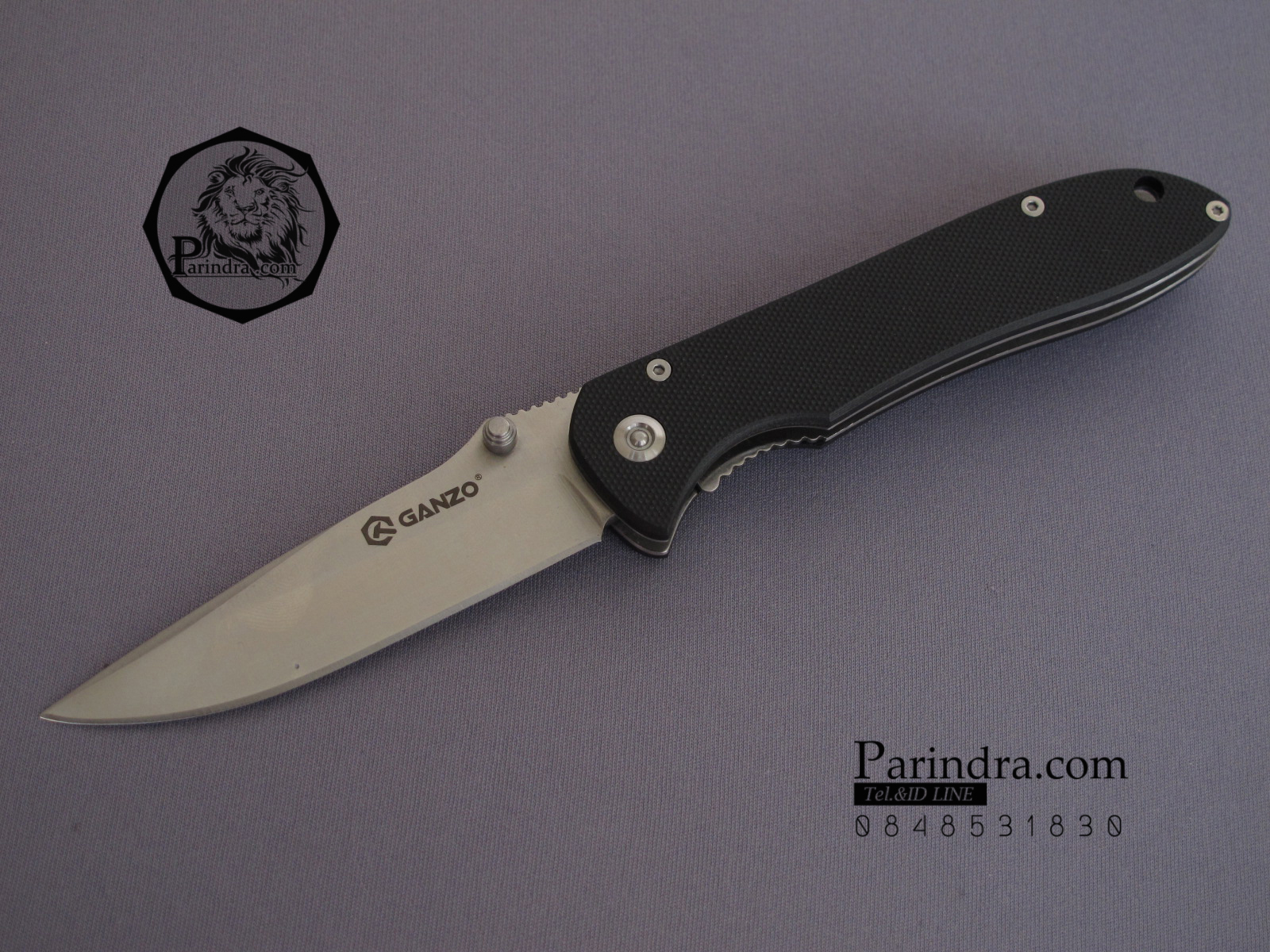 มีดพับ Ganzo รุ่น G7142 สีดำ ของแท้ 100%