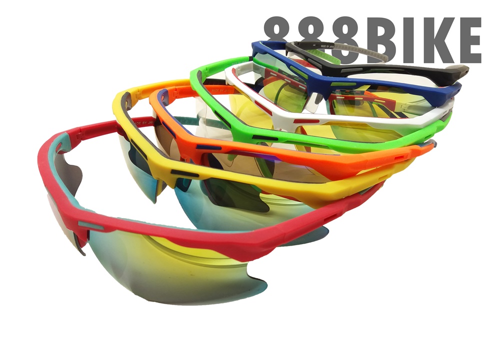 แว่นกันแดด แว่นตา JAVA2 cycling sungalsses UV400 (Made in Taiwan),SG2 คละสี
