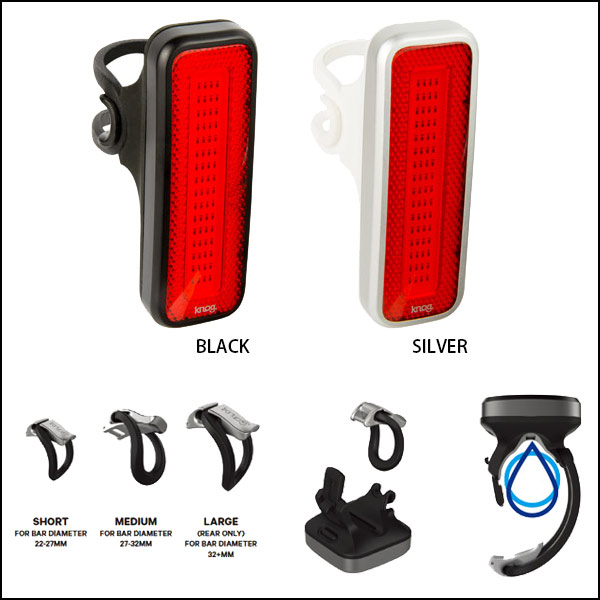 KNOG ไฟท้ายไบเดอร์ม๊อบวีมิสเตอร์ชิพ MOB V MR CHIPS, แบบยาวหลอดเหลี่ยม