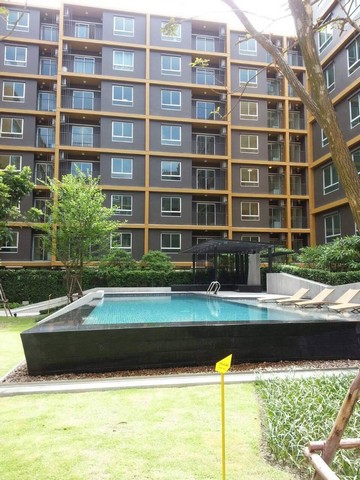 ให้เช่าคอนโด ยู แคมปัส รังสิต-เมืองเอก 27 ตร.ม.เฟอร์ครบ มีเครื่องซักผ้า ใกล้ ม.รังสิต