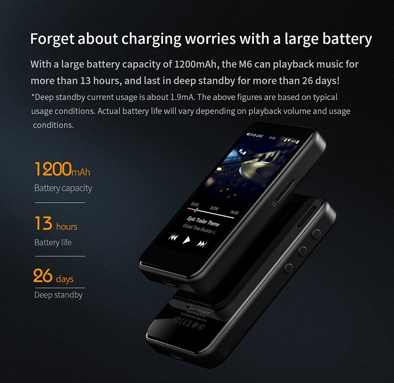 ขาย FiiO M6 DAP พกพา ชิป ES9018Q2C รองรับ Hi-Res , Bluetooth4.2 ประกันศูนย์ไทย