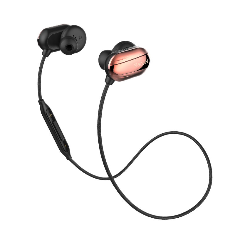 ขาย Macaw T60 หูฟัง Sport HiFi มี Bluetooth กันน้ำกันเหงื่อระดับ ipx5 เหมาะสำหรับใส่ออกกำลังกาย
