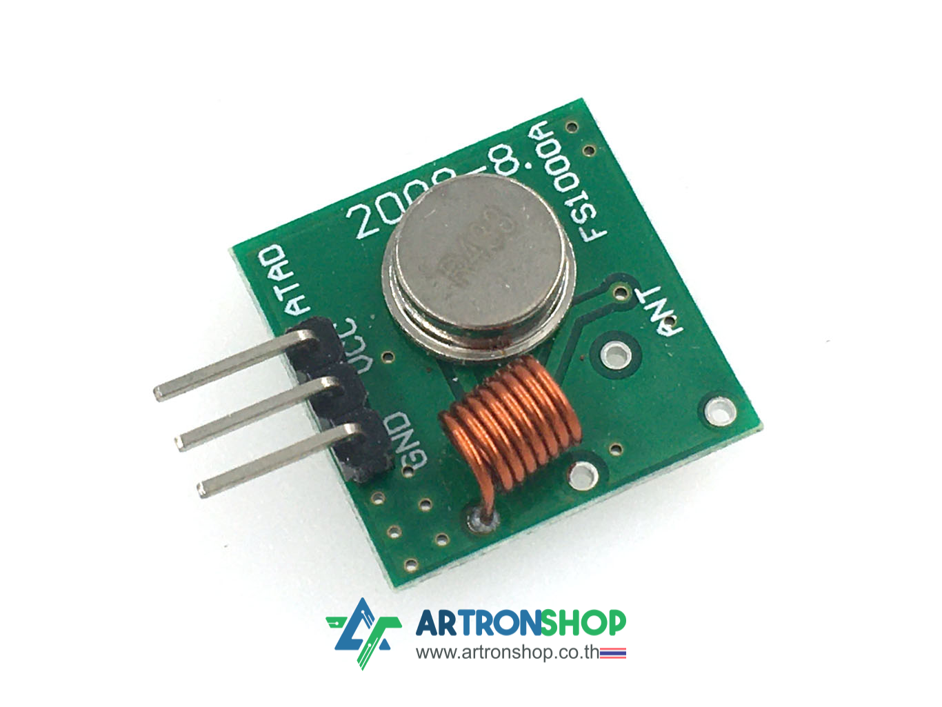 โมดูลรับ-ส่งข้อมูลไร้สาย 433MHz