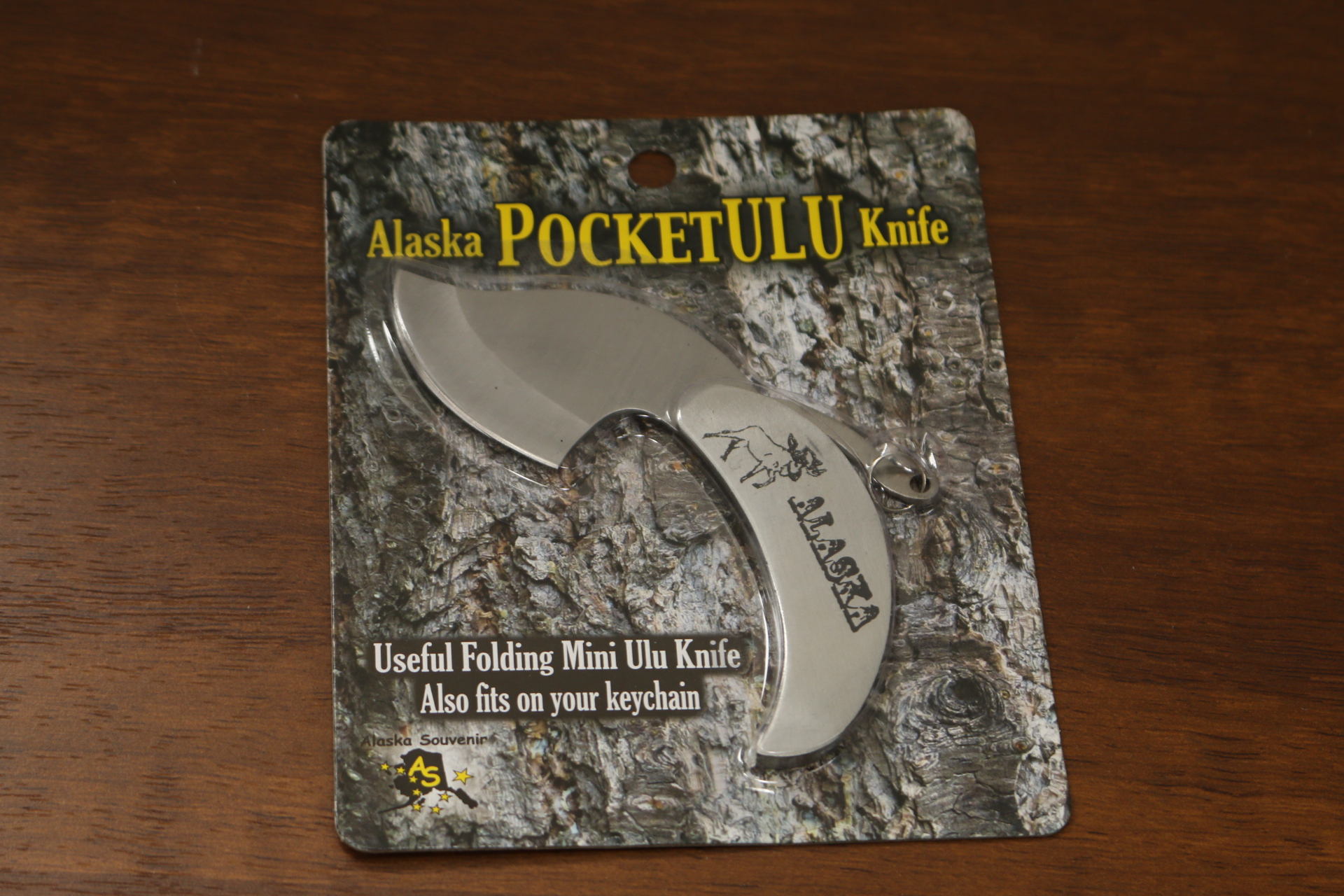 มีดพับรูปใบไม้ ALASKA Pocket แสตนเลสทั้งตัว