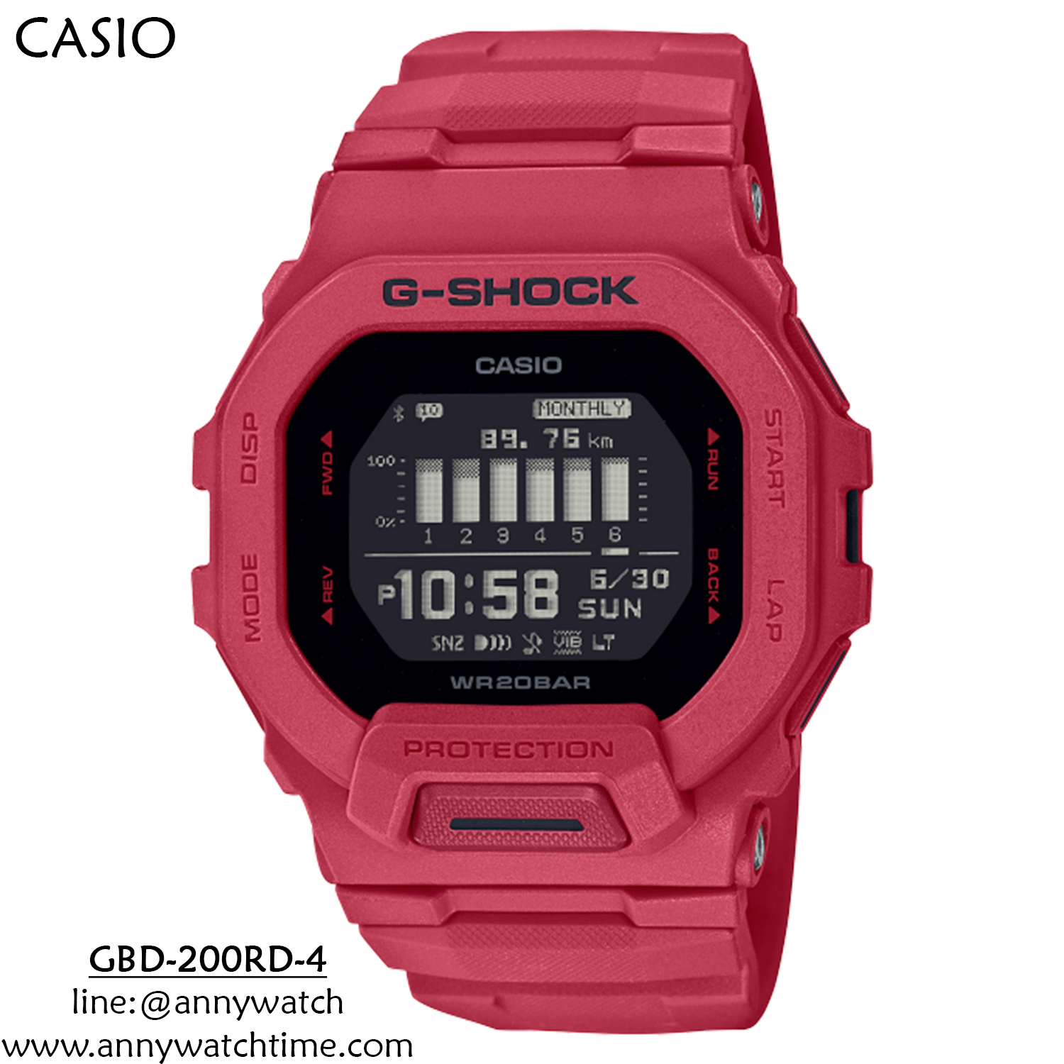 G-SHOCK GBD-200RD-4