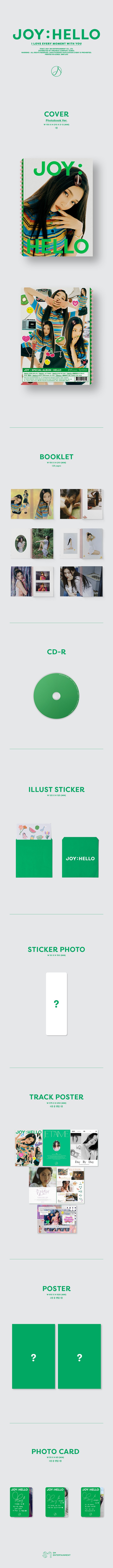 อัลบั้ม #JOY - Special Album [Hello](Photo Book Ver.) -รอบรีสตอค-