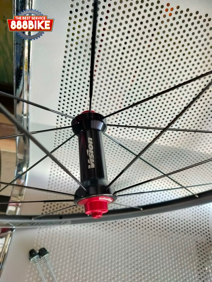 ชุดล้อเสือหมอบ ริมเบรค VISION Team 35 Wheelset Alloy 700c Silver (รองรับยาง 23-28c)