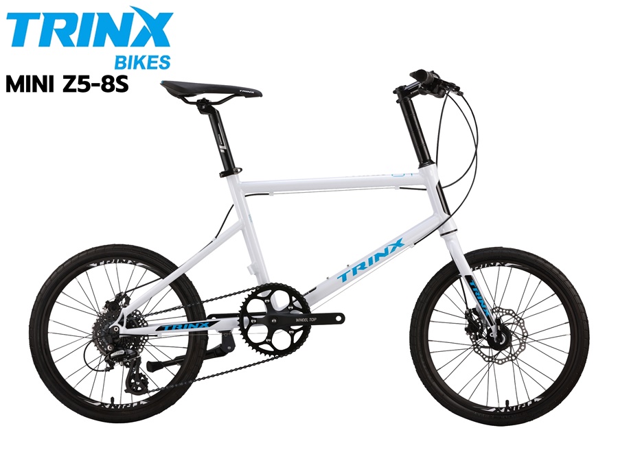จักรยานมินิ TRINX รุ่น MINI Z5 ล้อ 20นิ้ว เกียร์ Shimano 8 speed เฟรมอลู NEW2023