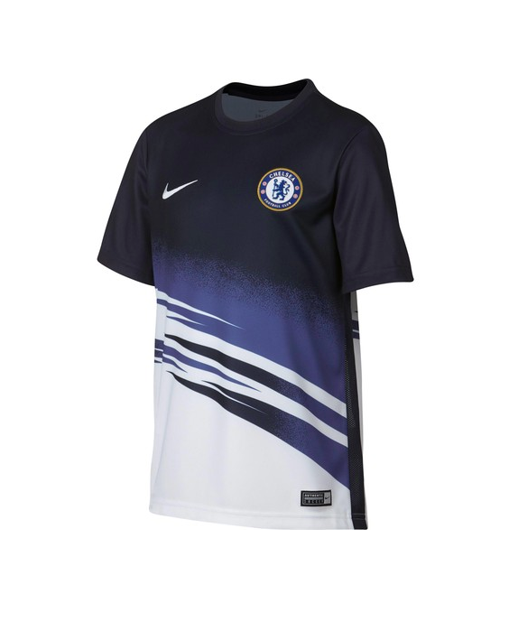 เสื้อเทรนนิ่งเชลซี ปรีแมตช์ท็อปสีขาวของแท้