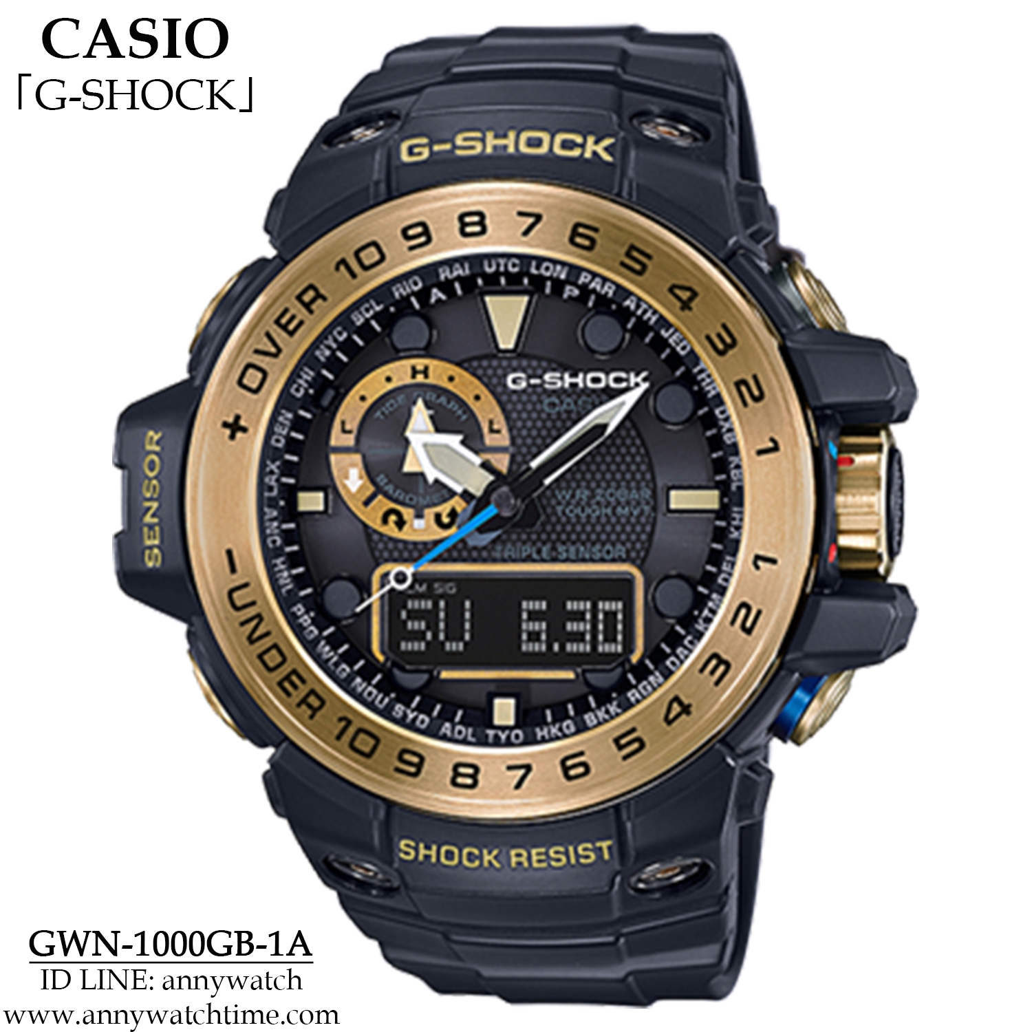 G-SHOCK GWN-1000GB-1A