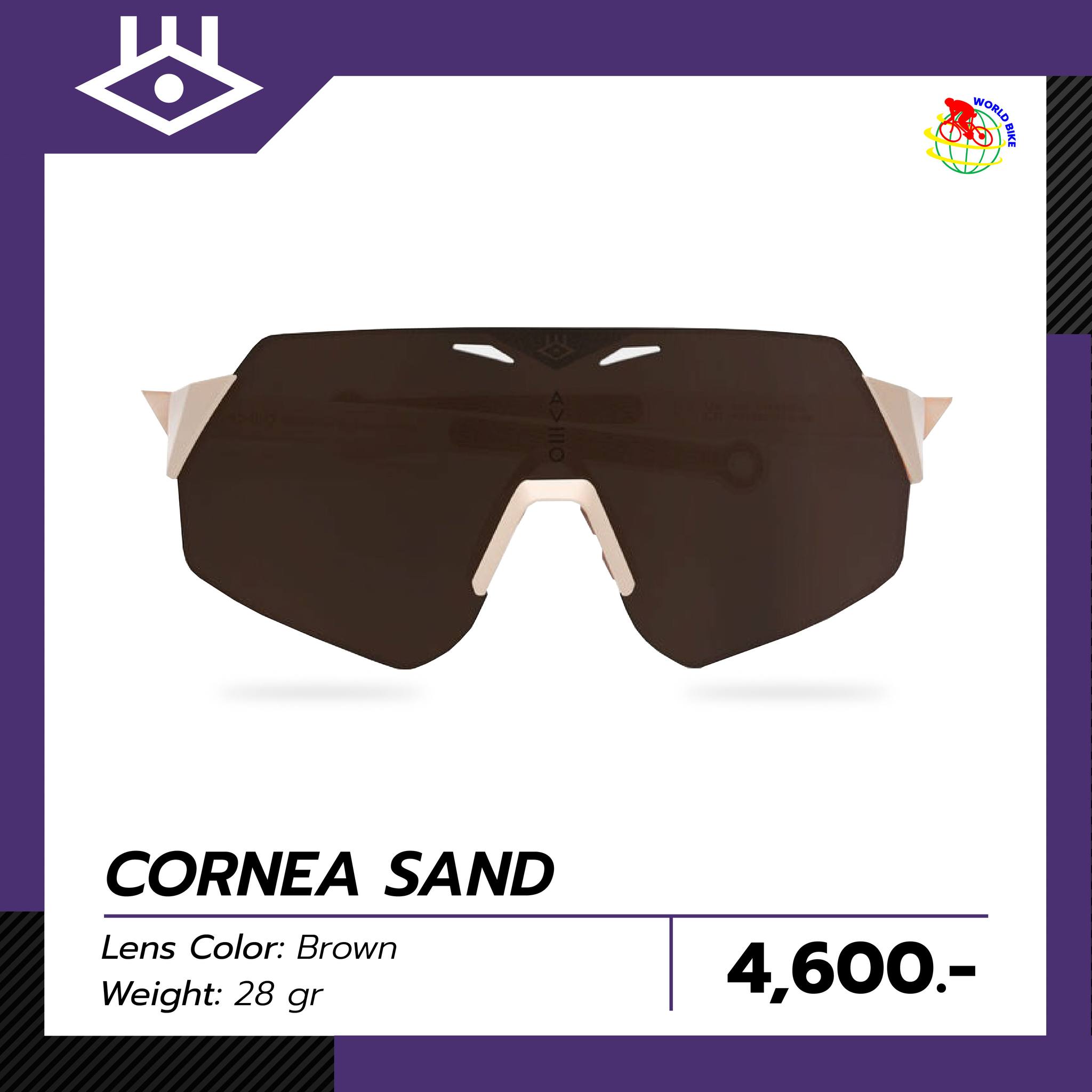แว่นตาจักรยาน Aveo รุ่น Cornea CYCLING SUNGLASSES ป้องกันดวงตาจากรังสี UV