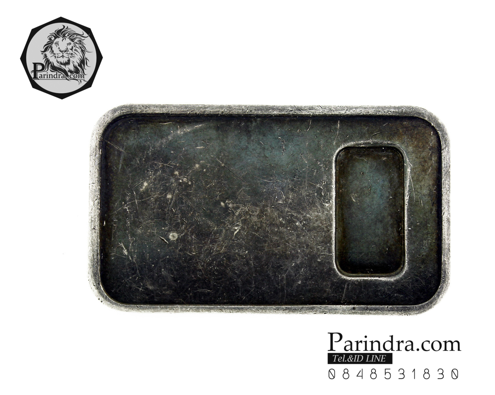 เงินแท่งบริสุทธิ์ Abraham Lincoln 1 troy oz silver bar .999 pure