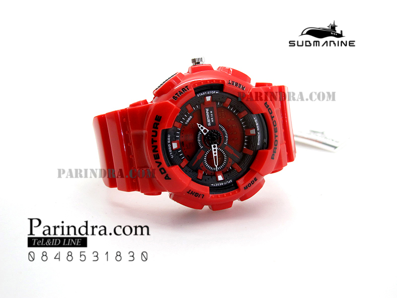 นาฬิกา US submarine Adventure Protector รุ่น TP3163L สีแดงล้วน