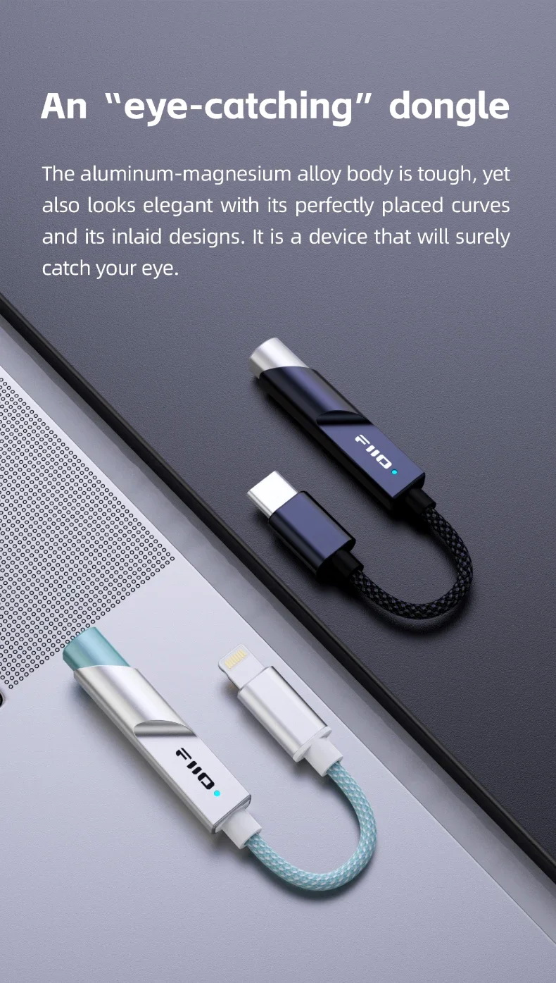 FiiO JadeAudio KA11 DAC/AMP หางหนูพกพาชิป DAC CS43131 รองรับ Hi-Res ประกันศูนย์ไทย