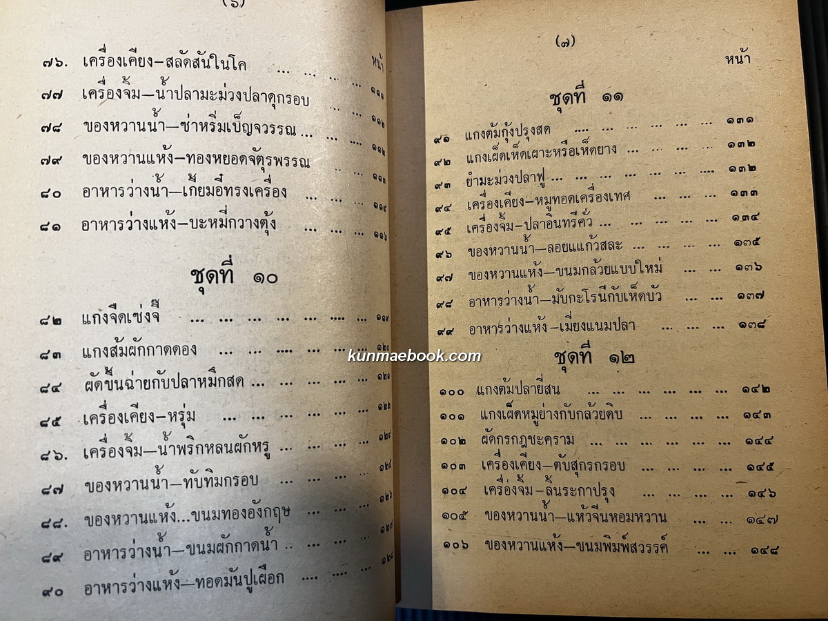 ตำรากับข้าว ของหลานแม่ครัวหัวป่าก์ (นางสมรรค นันทพล (จีบ บุนนาค))
