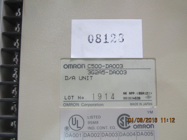 PLC “ OMRON ” รุ่น C500-DA003