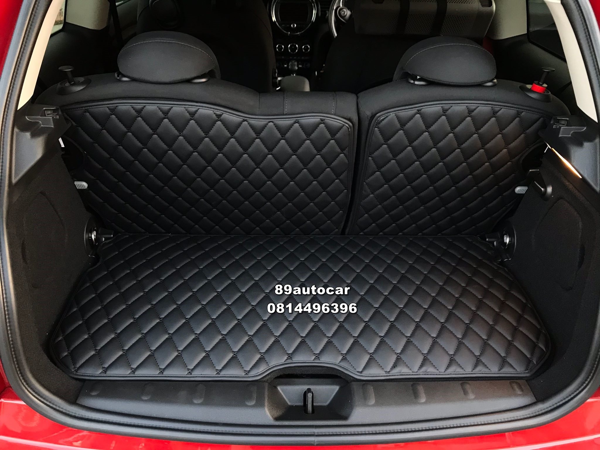 พรมรถยนต์ Mini Cooper F56 ปูพรม6D สีดำล้วน เข้ารูป