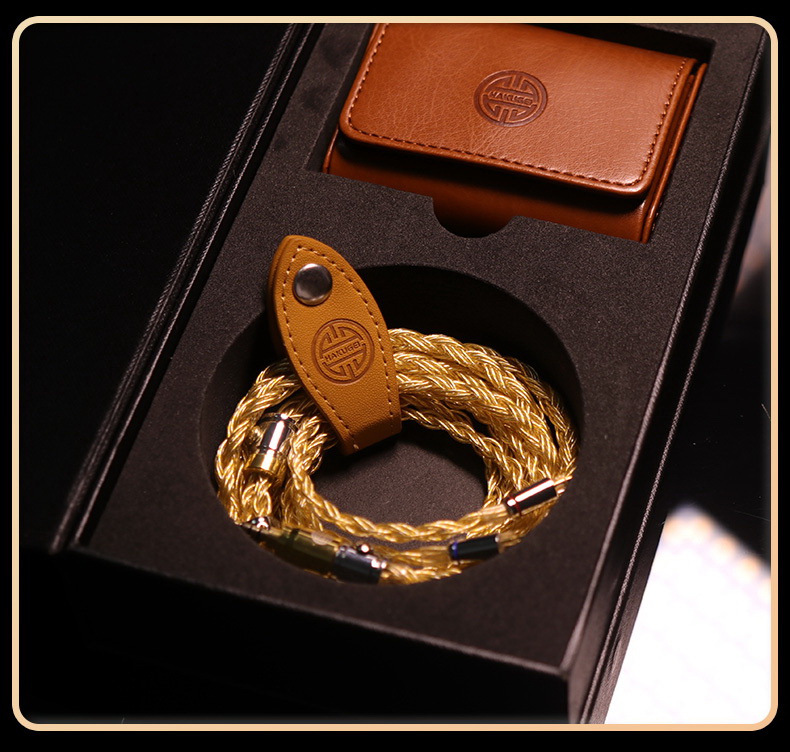 ขาย Hakugei Athena สายอัพเกรดหูฟังถักผสม ทอง, เงิน, ทองแดง