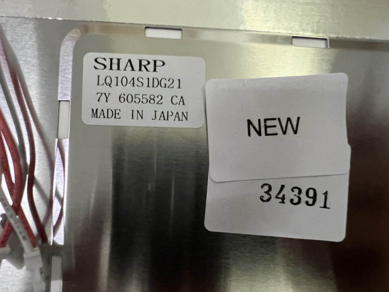 LQ104S1DG21 LCD PANEL " SHARP "