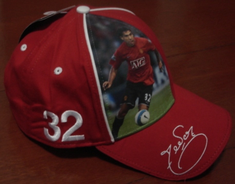 หมวก ฟุตบอล สโมสรแมนเชสเตอร์ ยูไนเต็ด - #32 เตเบซ ใหม่ / MANCHESTER UNITED Football Club Cap - #32 TEVEZ NEW