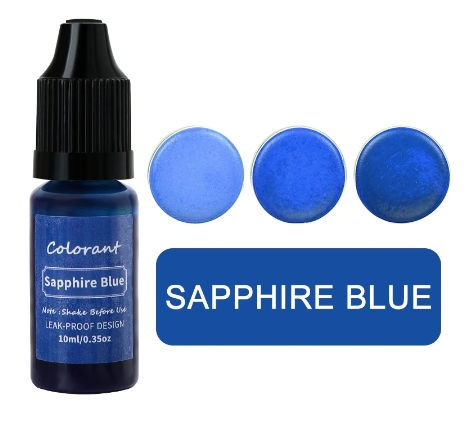 สีผสมเทียนน้ำ-SAPPHIRE BLUE