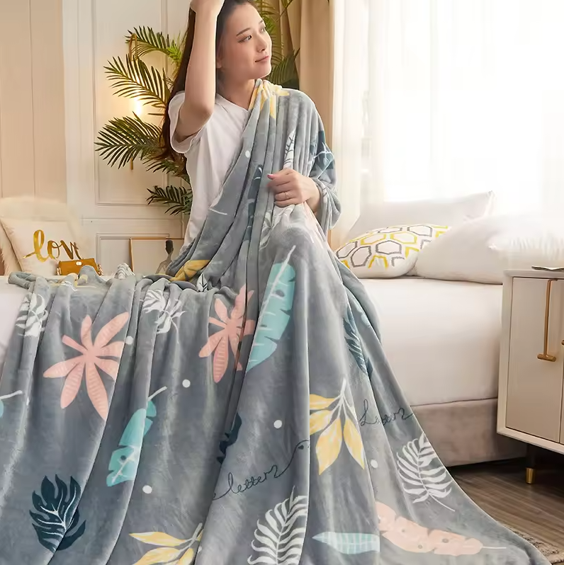 ผ้าห่มฟลานเนลพิมพ์ลาย