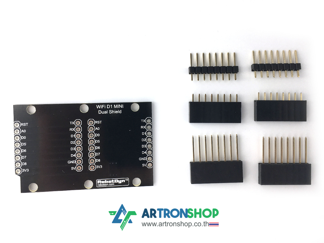 RobotDyn Dual Shield for WeMos D1 mini