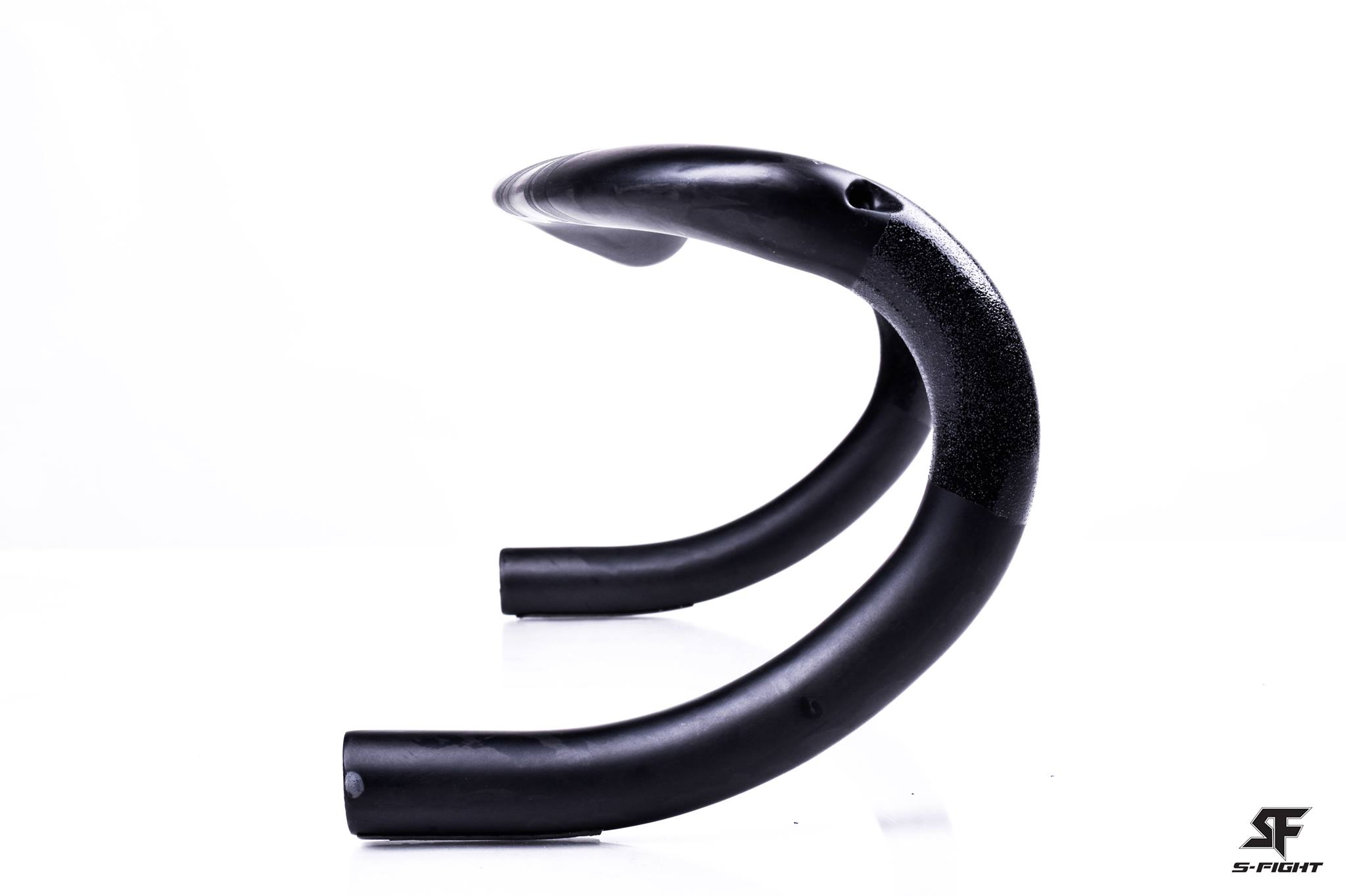 แฮนด์หมอบคาร์บอน S-FIGHT Road Handlebar FULL Carbon - S90 AERO HANDLEBAR ซ่อนสาย , Size 40m42,44cm