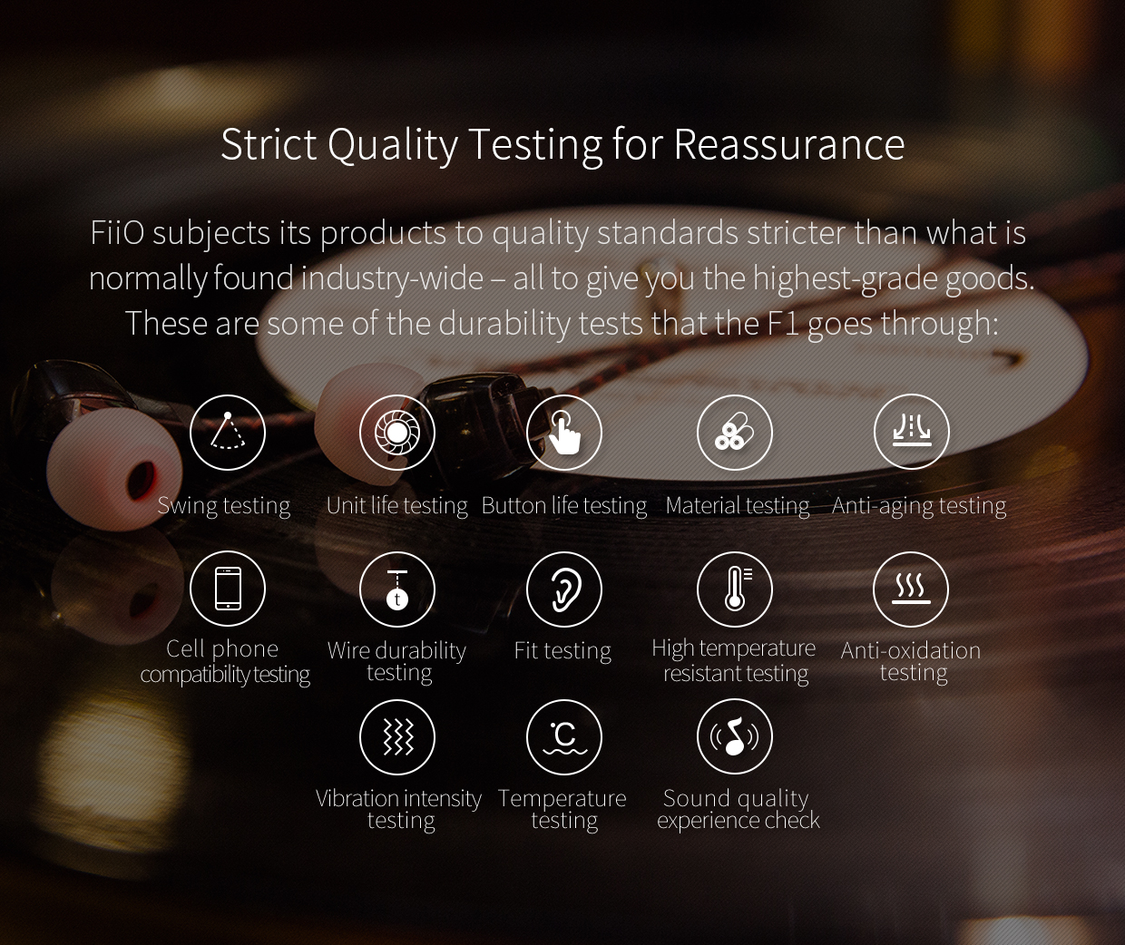 ขาย FiiO F1 หูฟัง IEM พร้อมรีโมทควบคุมอเนกประสงค์ ใช้งานได้ทั้งระบบ iOS และ Android