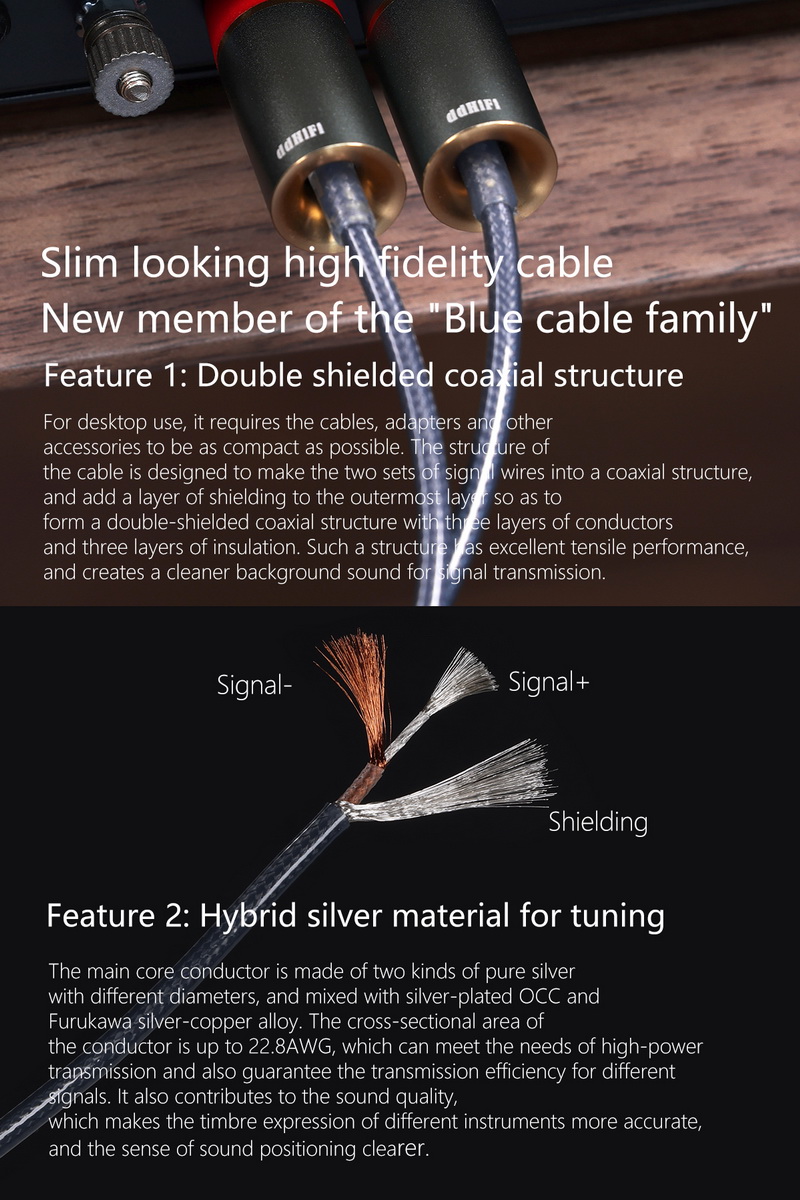 DD RC30A สายสัญญาณเสียงแจ็ค 3.5 มม. ออก RCA ซ้าย ขวา สำหรับเครื่องเสียง ประกันศูนย์ไทย