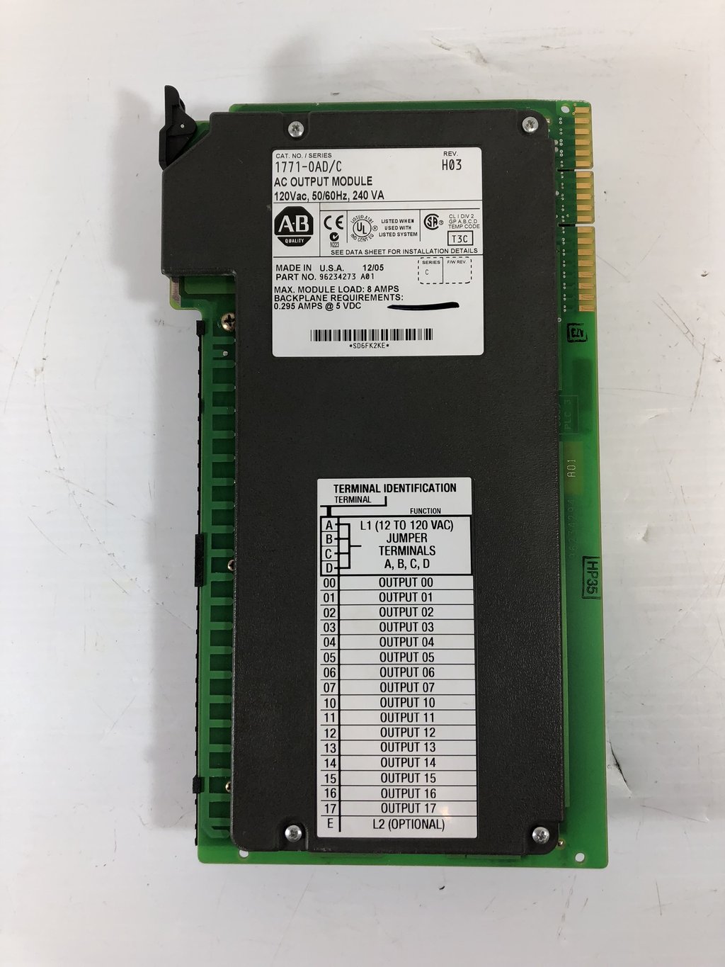 1771-0AD-C PLC " ALLEN-BRADLEY "