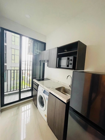 ให้เช่าคอนโดดิ ออริจิ้น ปลั๊ก แอนด์ เพลย์ รามอินทรา ตึก B 25.5 ตร.ม.ห้องใหม่ เฟอร์ครบ ใกล้รถไฟฟ้า