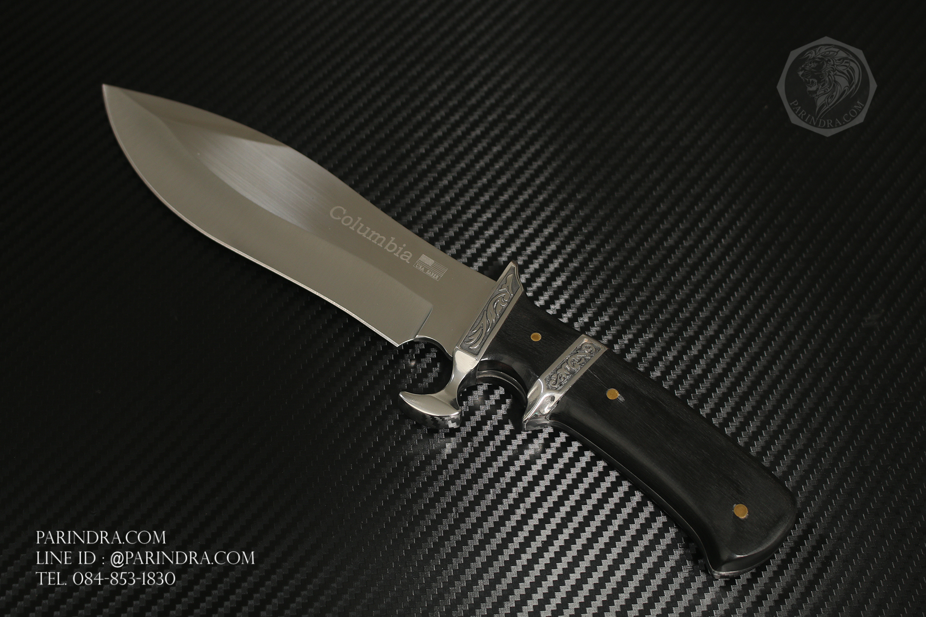 มีดใบตาย Columbia รุ่น A95 ทรงใบมีดสวย หนาใหญ่สะใจ คมกริบ พร้อมปลอกมีด พร้อมใช้