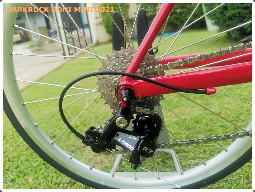 จักรยานมินิ DARKROCK GONI MINI VELO BIKE ล้อ 451 ขนาด 20*1 1/8 นิ้ว 9สปีด L-TWOO R5 (มีสินค้าพร้อมส่ง)