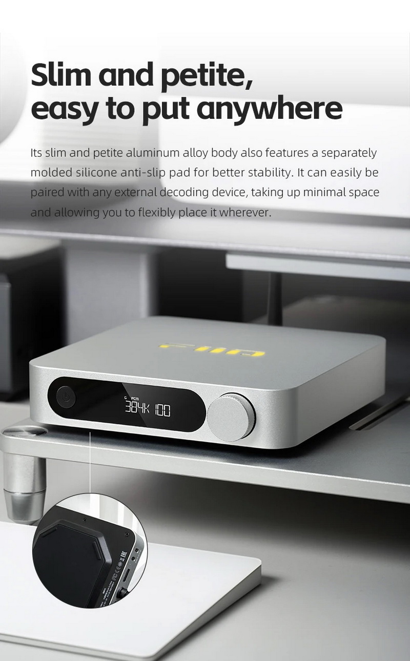 FiiO SR11 เครื่องรับเพลงสตรีมมิ่งแบบ Lossless ประสิทธิภาพสูง รองรับ AirPlay, Roon Ready ประกันศูนย์ไทย