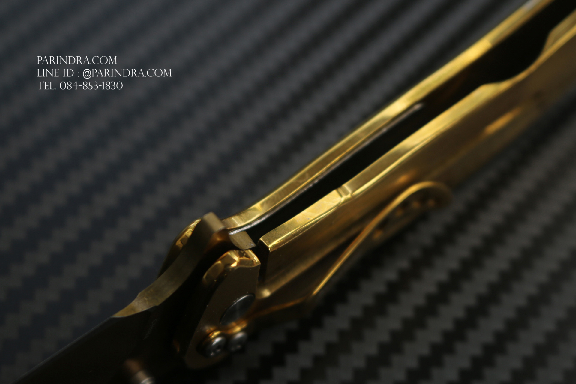 มีดพับขนาดเล็ก Kershaw Golden โลหะทั้งชิ้น (OEM)