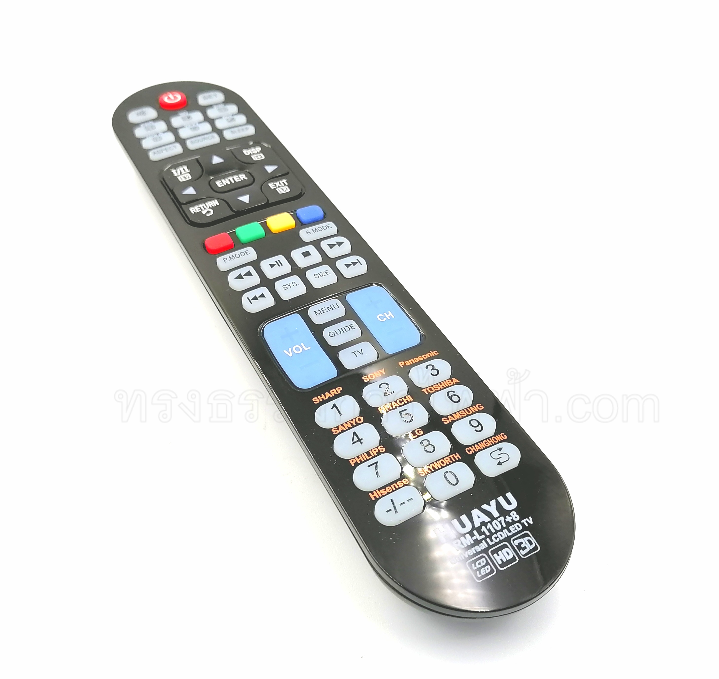 รีโมททีวี สำหรับ TV ทั่วไป #RM-L1107+8