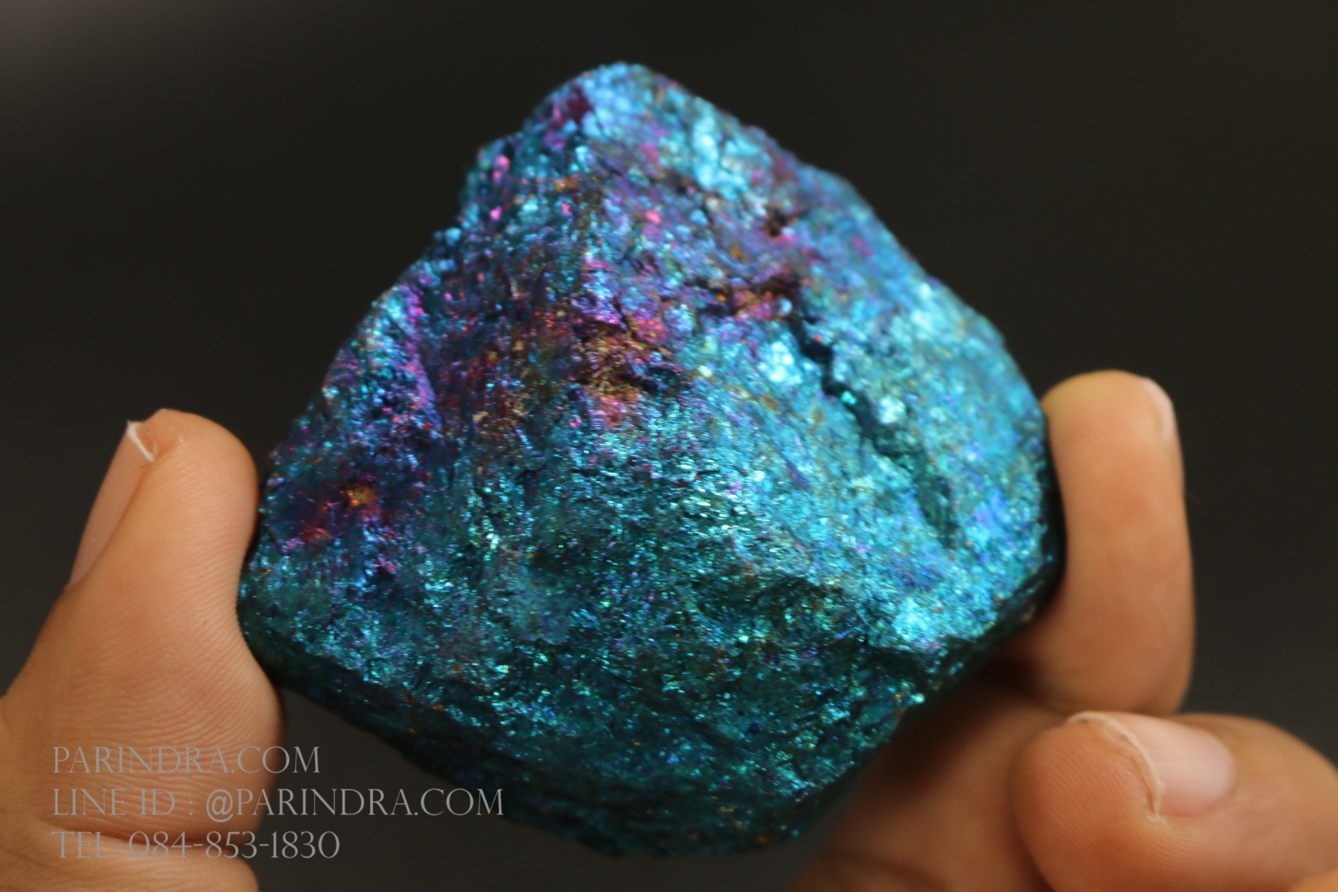 สินแร่นกยูง PEACOCK ORE (Bornite) ขนาด 138 กรัม #BOR001