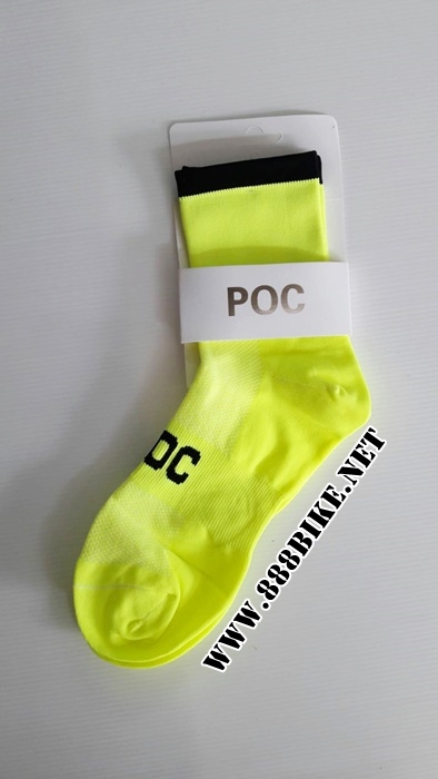 ถุงเท้าปั่นจักรยาน POC Cycling socks เนื้อผ้าระบายอากาศ และ ยืดหยุ่นสุง(โปรดระบุสีตรงหมายเหตุ)
