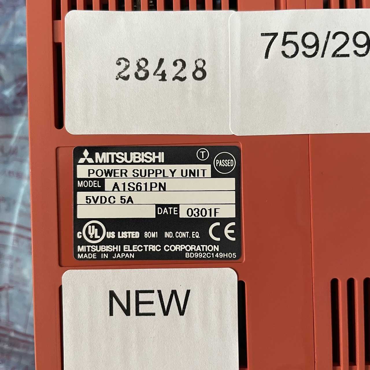 A1S61PN PLC " MITSUBISHI "