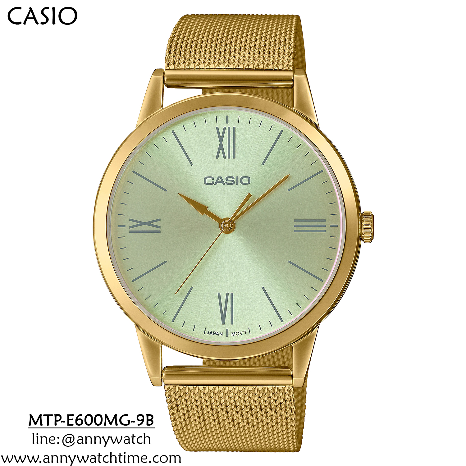 CASIO MTP-E600MG-9B