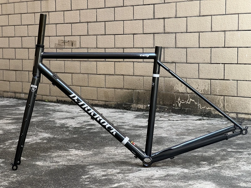 เฟรมจักรยานเสือหมอบ ไซโคลครอส DARKROCK LUTIP Thrue-axle off-road GRAVEL BIKE, CYCLOCROSS BIKE (เฟรม+ตะเกียบ) 700*42C