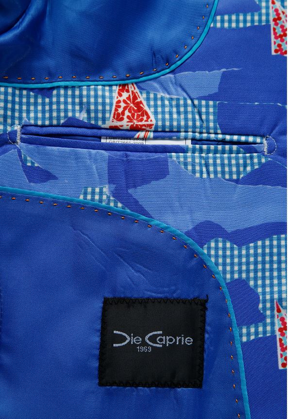 Pre-order เสื้อสูทชายแฟชั่น ลายกราฟฟิก สีสดใส ** เฉพาะเสื้อ**