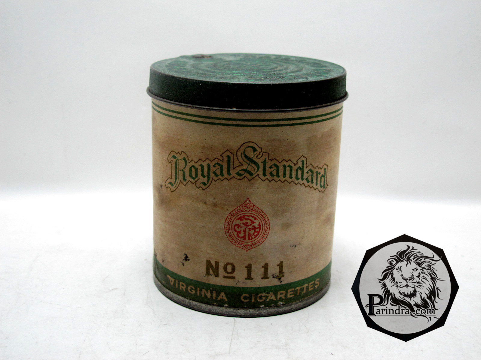 กระป๋องบุหรี่ Royal standard Virgenia Cigarrettes ชนิด 50 มวน ของเก่าแท้ สภาพดีมาก