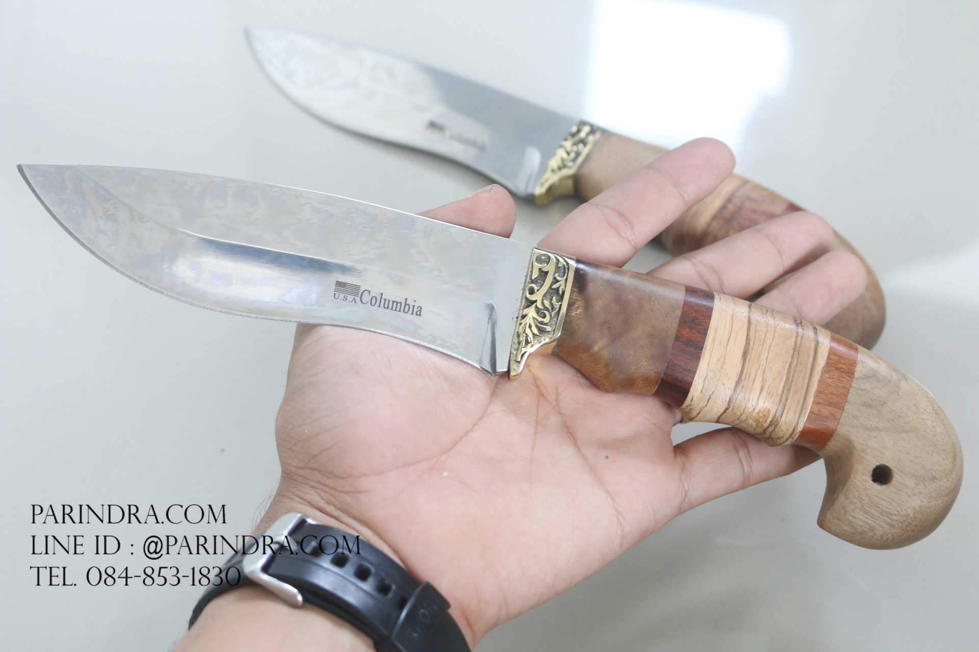 มีด Columbia ด้ามไม้คลาสสิค #000 ขนาด 11 นิ้ว