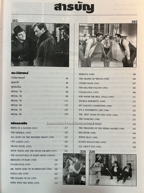 หนังอเมริกันประวัติศาสตร์และงานคลาสสิค 100 YEARS OF CINEMA