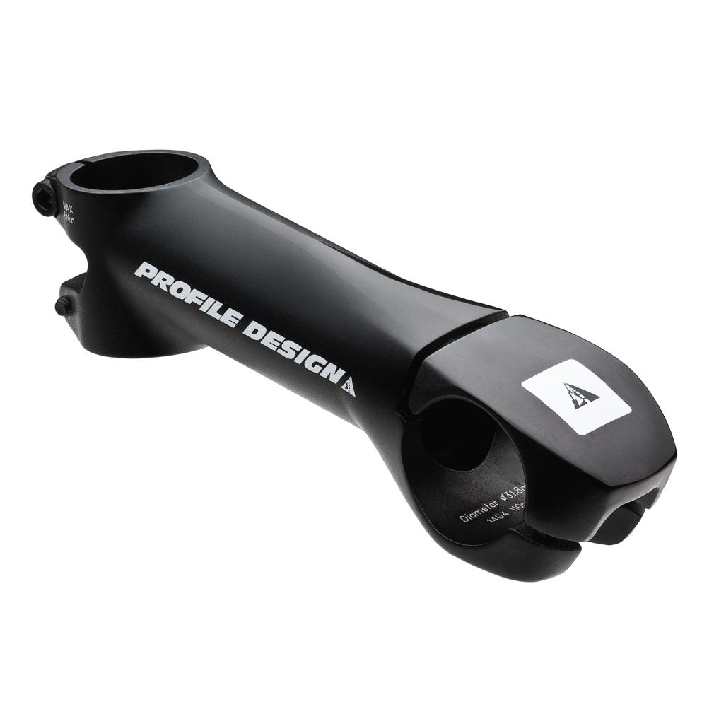 คอแฮนด์ PROFILE Design AERIA ขนาด Oversize, 1 1/8" สีดำ -17 องศา ยาว 90,100,110mm