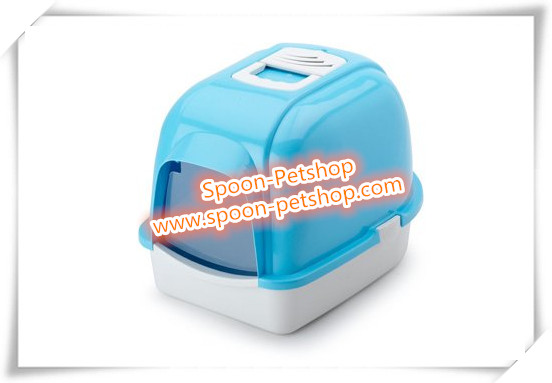 ห้องน้ำแมว Pet8 รุ่นโดม Sport สีสันสวยสดใส มี 2 สี