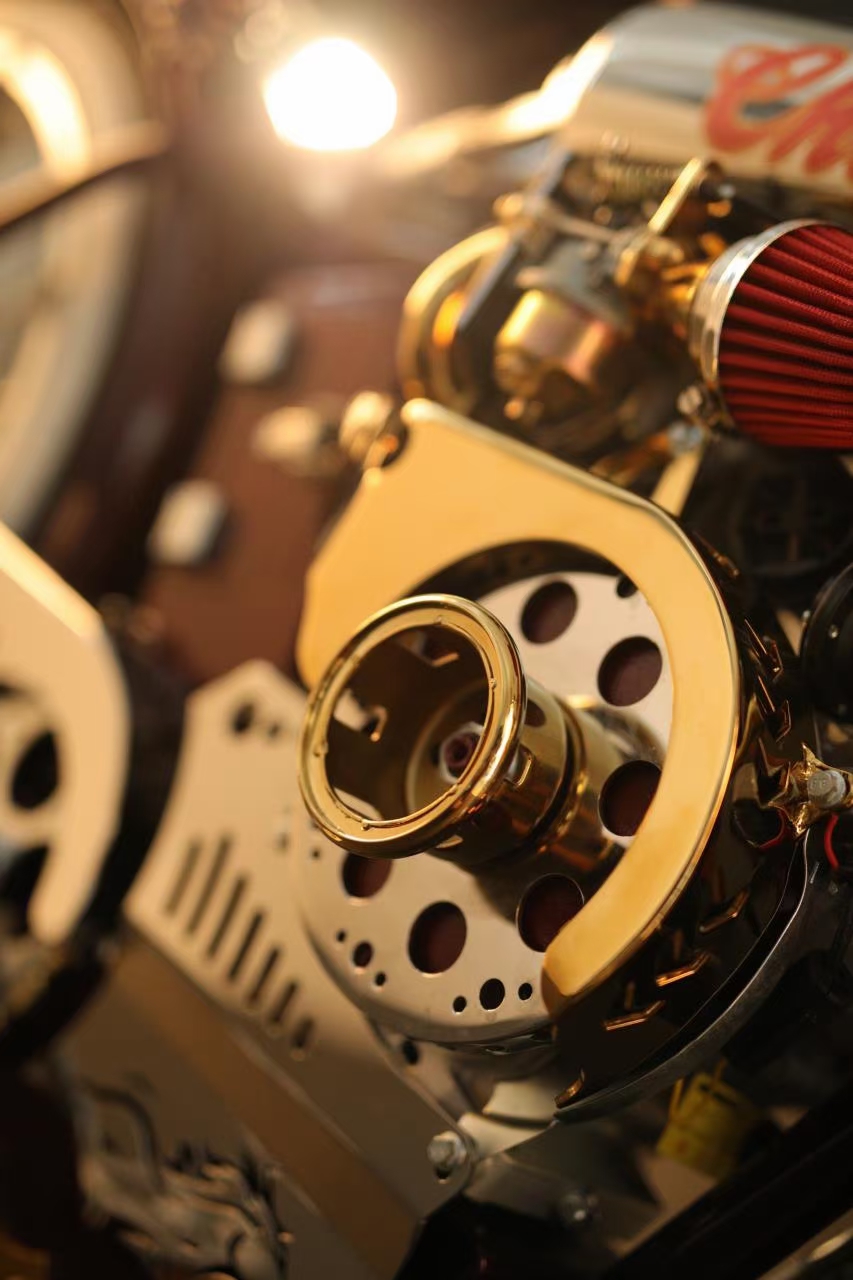 มอเตอร์ไซค์ CHOLLIMA Monster Chopper Bike เครื่องยนต์ 6.5HP Motor 212CC ถังน้ำมัน 15L Gas Tank ปั่นได้ บิดได้