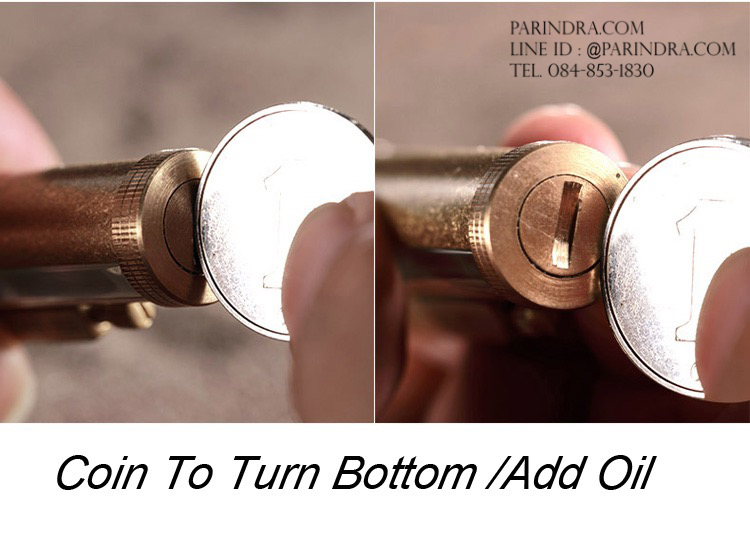 ไฟแช็กน้ำมัน ZORRO Premiun Lighter 556 ทองเหลืองทั้งตัว